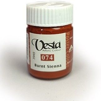 گواش Vesta 074 burnt sienna 30ml