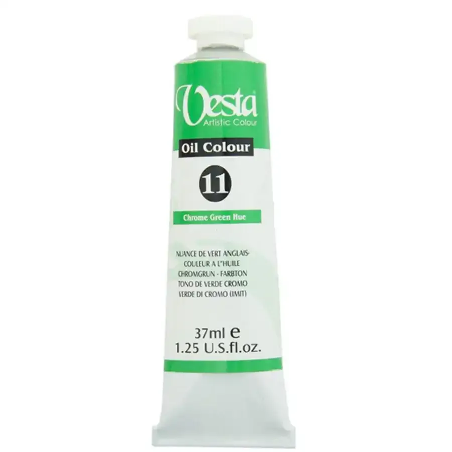 رنگ روغن Vesta 11 37ml Chrome Green Hue