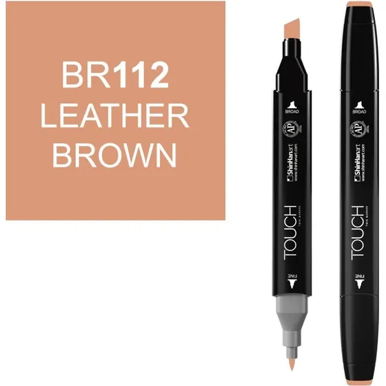 ماژیک طراحی TOUCH BR112 Leather Brown Brush