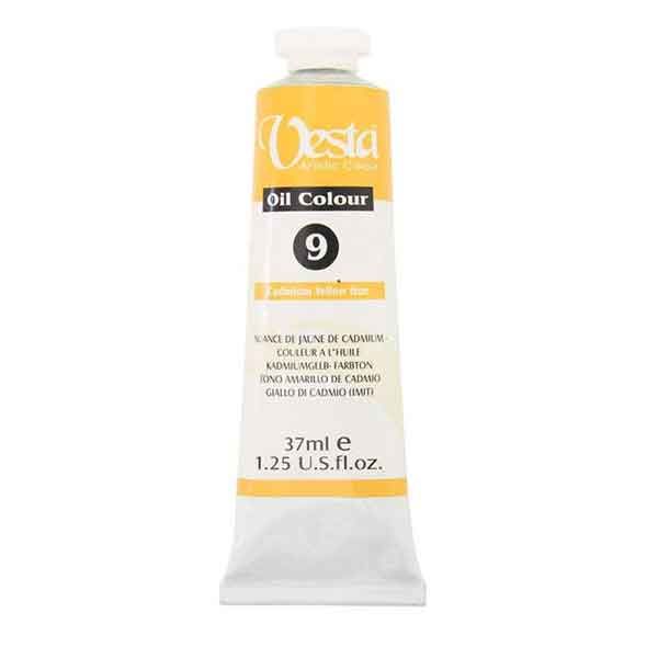 رنگ روغن Vesta 9 37ml Cadmium Yellow Hue