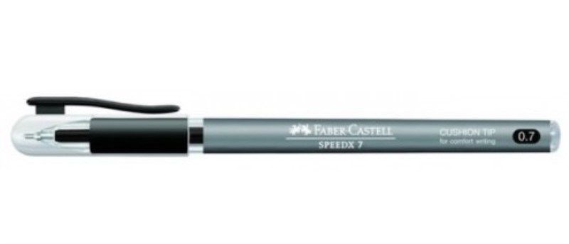خودکار مشکی درب‌دار FABER CASTELL 5462 Speedx 7 0.7mm
