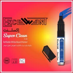 ماژیک آبی قابل شارژ  EXCELLENT Super Clean E23B 