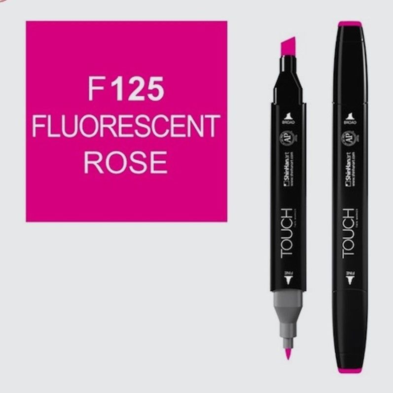 ماژیک طراحی TOUCH F125 Fluorescent Rose Brush